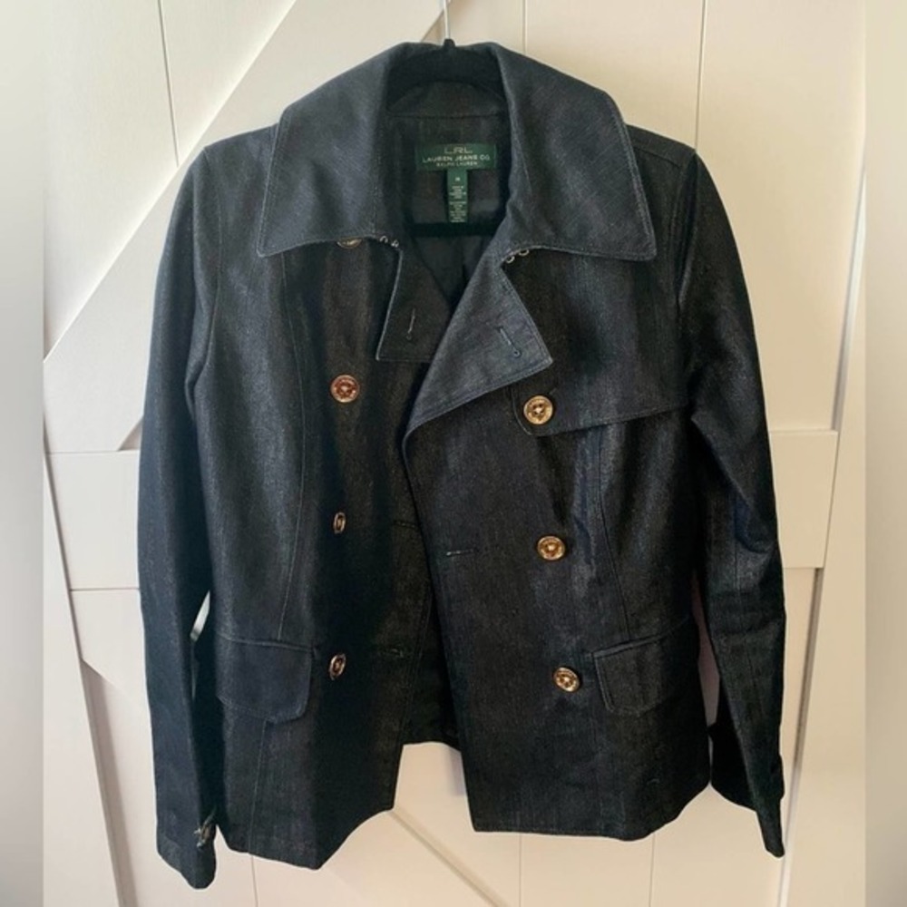 LRL Ralph Lauren / Lauren Jean Co. Sparkly Denim Jacket